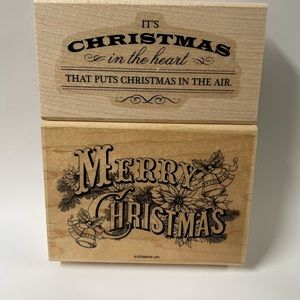Stampin up Christmas stamps